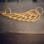 24k Gold Vermeil Wing Necklace